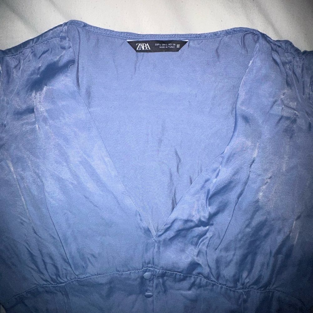Zara Blue Top - Picture 2 of 2